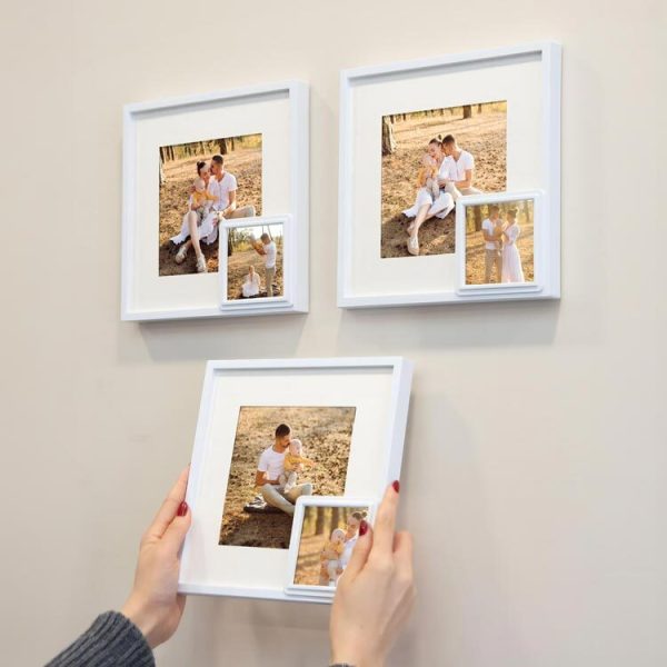 Sök Tak Yavrulu Paspartulu Çerçeve